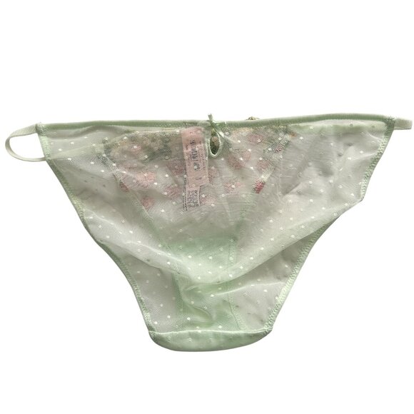 Victoria's Secret Dream Angels Strawberry Embroidery Cheekini Panty Medium NWT - Picture 3 of 6